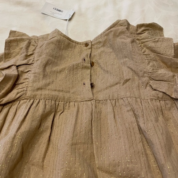 Louis Louise Paris brand new NWT dress Girls size  6 leonette check Dark Pink - Picture 7 of 8